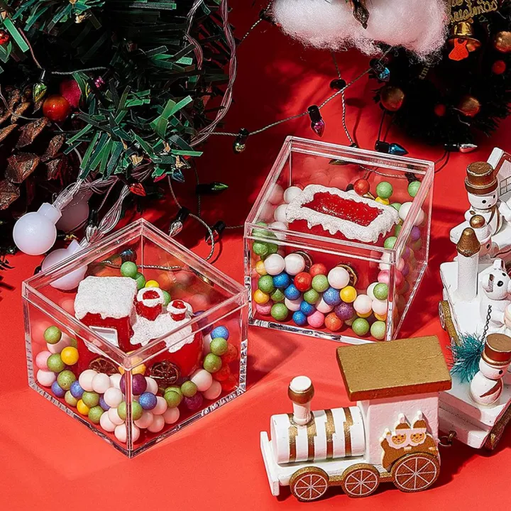 8%20Pieces%20Of%20Transparent%20Acrylic%20Plastic%20Square%20Square%20Jewelry%20Box%20Mini%20Storage%20Box%20with%20Lid%20Mini%20Square%20Container%20210Ml%20-%20Image%208