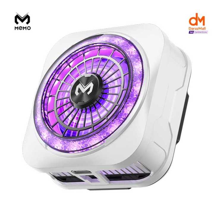 MEMO CX21 Custom 18W Magnetic Phone Cooler Semiconductor Radiator with Back Clip Ice Cooling Fan for Mobile Gaming Accessories