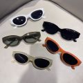 Round Face Cat Eyes Frame Sunglasses Glasses.