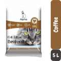 Alpha Premium Bentonite Cat Litter Multiple Flavor 5L. 