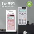 Creative Portable 991ES Plus-2nd Edition Scientific Calculator with Protective Case 417 Function Matrix Complex Number Calculator Student Stationery Mathematics Study Tool.
