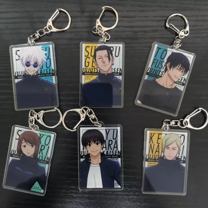 1pc%20Anime%20Jujutsu%20Kaisen%20Yuji%20Itadori%20Gojou%20Satoru%20Acrylic%20Pendant%20Keychain%20Keyring%20Decoration%20Collection%20Model%20Toy%20Cosplay%20-%20Image%205