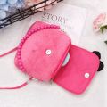 Fashion Shoulder Bag Children Girls Princess Flower Messenger Handbag Lovely Purses.