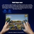Breathable Finger Cover Sweatproof Finger Sleeves Gaming Gaming Thumb Gloves Sensitive Touch Screen 1 Pair For Pubg Mobile Game.