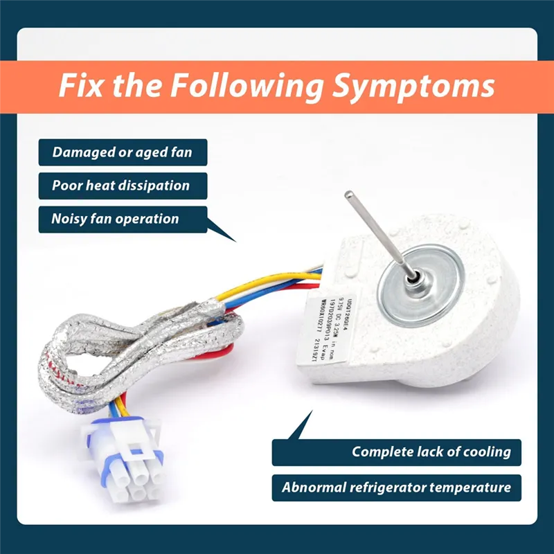 Replacement WR60X31522 WR50X10071 Refrigerator Fan Motor & Def. Thermostat For GE / Hotpoint | Appliance Zone