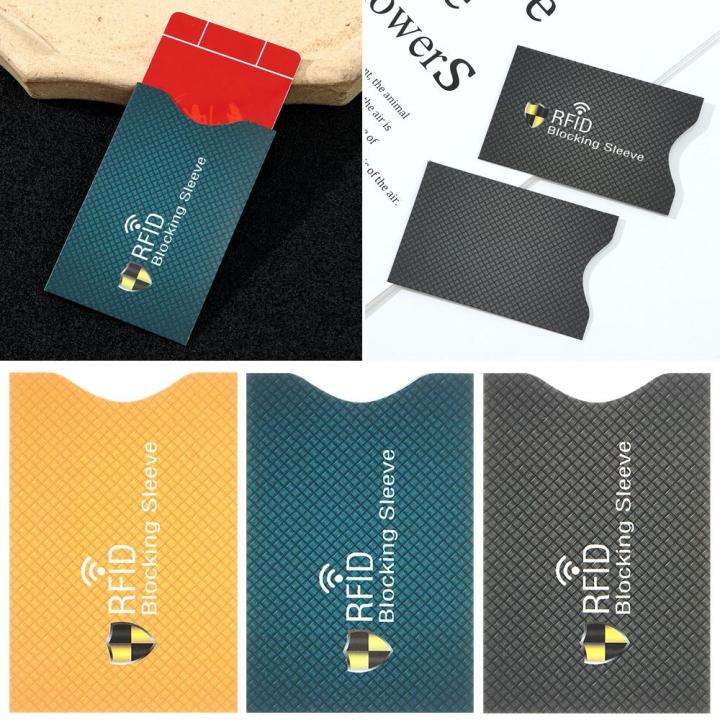 5PCS%20Safety%20Aluminium%20Credit%20Cards%20Anti-theft%20RFID%20Blocking%20Protect%20Case%20Cover%20Sleeve%20Wallet%20Card%20Holder%20-%20Image%207