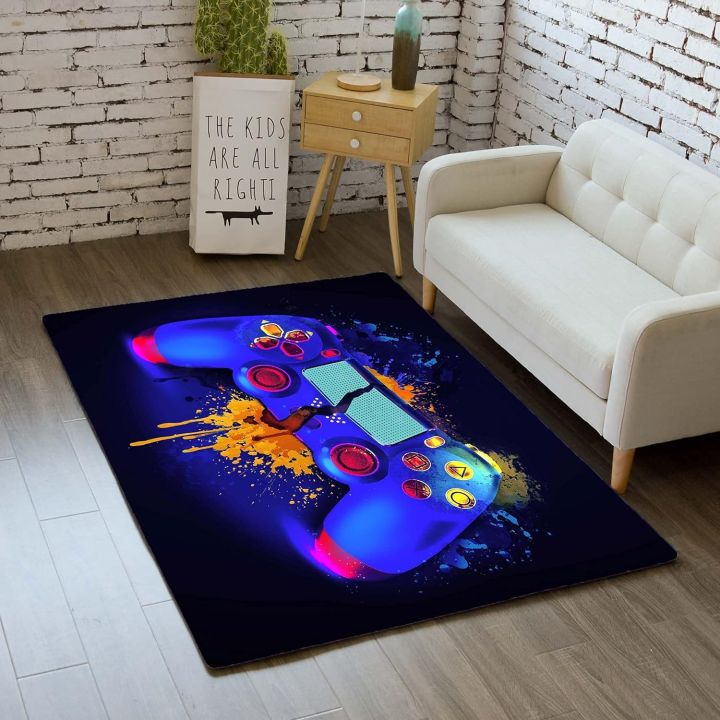 Teens%20Boy%20Game%20Rug%20Gamepad%20Pattern%20Living%20Room%20Bedroom%20Carpet%20Gamer%20Bedroom%20Controller%20Player%20Home%20Decor%20Non-Slip%20Gaming%20Carpet%20-%20Image%206