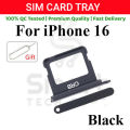 Apple iPhone 16/16 Pro/16 Pro Max Sim Tray Slot with Sim Ejector Pin Replacement Part. 