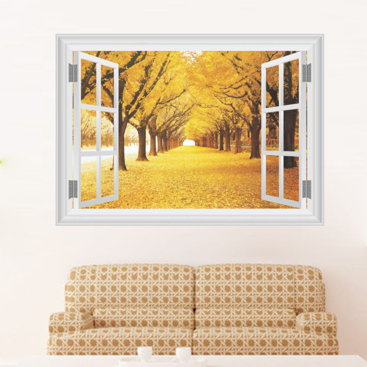 %E3%80%90Lejia%E3%80%91Window%20View%20Sunshine%20Lawn/Tree%20Art%20-%20Image%204