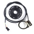 Motor E-bike 5 8 12 Magnetic PAS Sensor Point Electric Bicycle Pedal Assist Sensor Double Hall Sensor E-bike Conversion Parts-5 magnetic 90cm. 