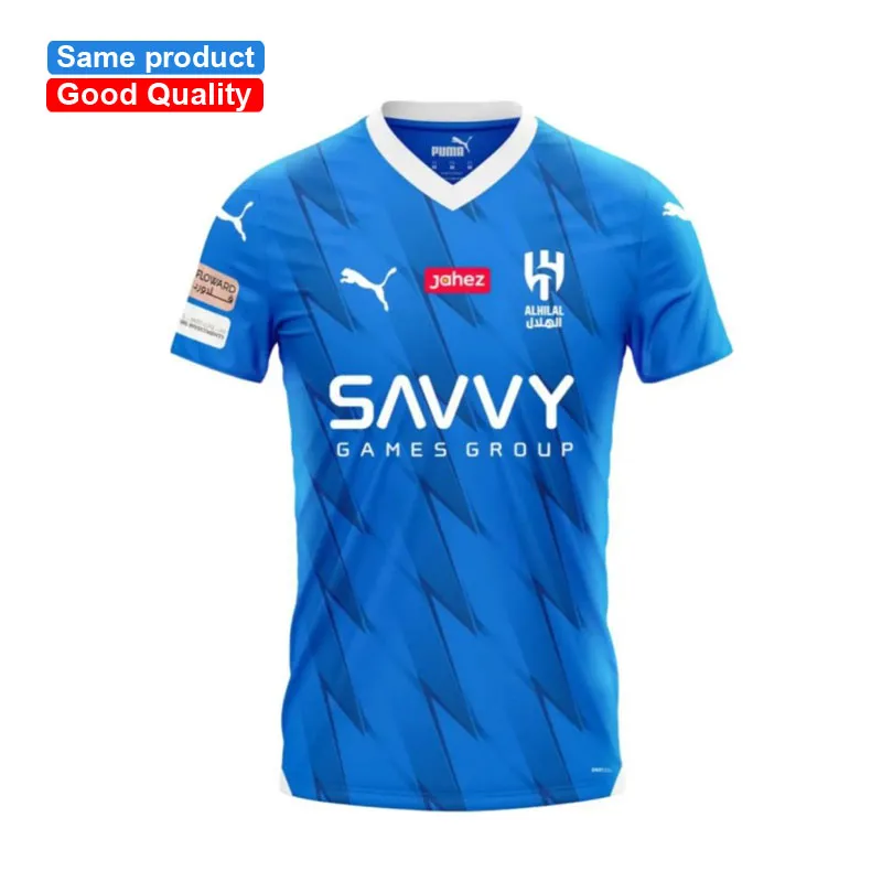 Stylish Blue Al Hilal Jersey Show Your Support In Style With The