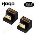 360 Degree Mini HDMI U-shaped Adapter 180 Mini HDMI Male to HDMI Female Angled 90 l Type Converter HD 2.1V Extension 4K 8K 60Hz.