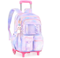 School Rolling backpack Bags school wheeled backpack for girls kids School trolley bag for girls school bag wheels for girls. 