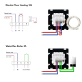 Tuya WiFi Smart Thermostat Temperature Water Electric Floor Heating Gas Boiler Controller for Yandex Alexa (A) Easy to Use.