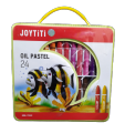 JOYTiTi Oil Pastels - Mini / 12 / 18/ 24 / 36 / 48 / 55 Shades Box -Non Toxic. 