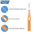Fawnmum Dental Brush for Braces Orthodontics Brush 10Pcs/Set Interdental Toothbrush Toothpicks Tooth Cleaning Oral Hygiene.