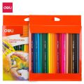 Deli	EC00320-24 Colored Wooden color Pencil 24 Color full size. 