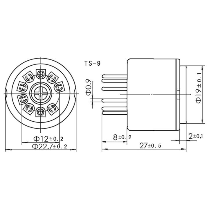 9Pin%20Vacuum%20Tube%20Socket%20Testing%20Saver%20for%206DJ8%2012AX7%20ECC83%20B339%20CV492%206L13%2012AU7%20ECC82%20B329%20Hifi%20Tube%20AMP%20-%20Image%208