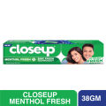 Closeup Toothpaste Menthol Fresh 38g. 