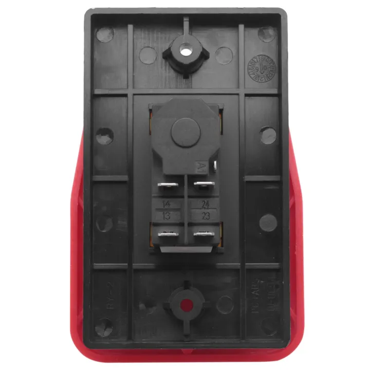 2X%20Off-On%20Red%20Cover%20Emergency%20Stop%20Push%20Button%20Switch%2016A%20-Off/Undervoltage%20Protection%20Electromagnetic%20Start%20Switch%20-%20Image%203