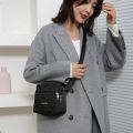 Casual Zip Tote Canvas Crossbody Bag Cute Shopping Bag for Ladies Women Corduroy Shoulder Bags Striped Cloth Fabric Handbags. 