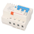 Overload Circuit Breaker, Circuit Breaker Fault Tripping Indication 3P 63A 220V for Power Distribution Protection. 