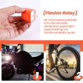 2 Pin Motorcycle LED Turn Signal Indicator Flasher Relay 12V.