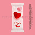 I Love You Customized Chocolate - Milk Chocolate. 