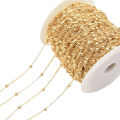 Ball Chain Ball Bead Chain for Home Jewelry Finding Bracelet Necklace Decoration. 