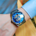 Watch For Men Transparent Fashion Diamond Luminous Gear Movement Classic Design Top Brand Luxury Men's Mechanical Skeleton Watch. 