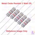 Metal Oxide Resistor 220 Ohm 2W-25Pcs. 
