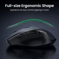 UGREEN Wireless Mouse, 5 Adjustable DPI 6 Buttons Mouse with USB Receiver, 2.4G Ergonomic Silent Wireless Mice for Laptop Windows Mac PC.