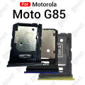 For Motorola Moto G85 Sim Tray Micro SD Card Slot with Sim Ejector Pin Replacement Part. 