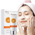 BIOAQUA Vitamin C Facial Cleanser Deeply Cleansing Oil Control Moisturizing Blackhead Removal Skin Care Face Wash Foam Cleanser.