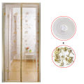 1 Set Upgrade Anti Mosquito Door Net with Magnet Mosquito Insect Fly Curtain Mesh Hands-free Closing Door Magnetic Bug Screen.