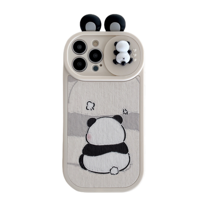 Sroof%20Case%20For%20iPhone%2011%2012%2013%2014%2015%2016%20Pro%20Max%20Fashion%20Simple%20Cute%20Animal%20Panda%20Bamboo%20Oval%20Edge%20White%20Airbag%20Shockproof%20-%20Image%207