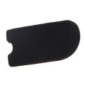 BRADOO- 8Pcs Alto/Tenor Saxophone Sax Mouthpiece Patches Pads Cushions Black 0.8mm & 1 Set Saxophone Palm Key Risers. 