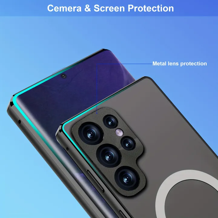 Protective%20Case%20For%20Samsung%20S22%20Ultra/S23%20Ultra,%20Full%20Body%20360%20Protector%20Cover%20Front%20Back%20Phone%20Case,with%20Lens%20Protection%20And%20Screen%20Protection,with%20Magnetic%20And%20Support%20Wireless%20Charging%20-%20Image%206