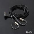 JCALLY Wear-resistant Copper Braided Headphone Earphone Cable with B/C/MMCX Pin. 