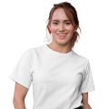 Versatile -Ladies Solid Color Short Sleeve Jersey T-Shirt For Woman | New Fashion Soft Ladies Short Sleeve T Shirt- Avant-garde. 
