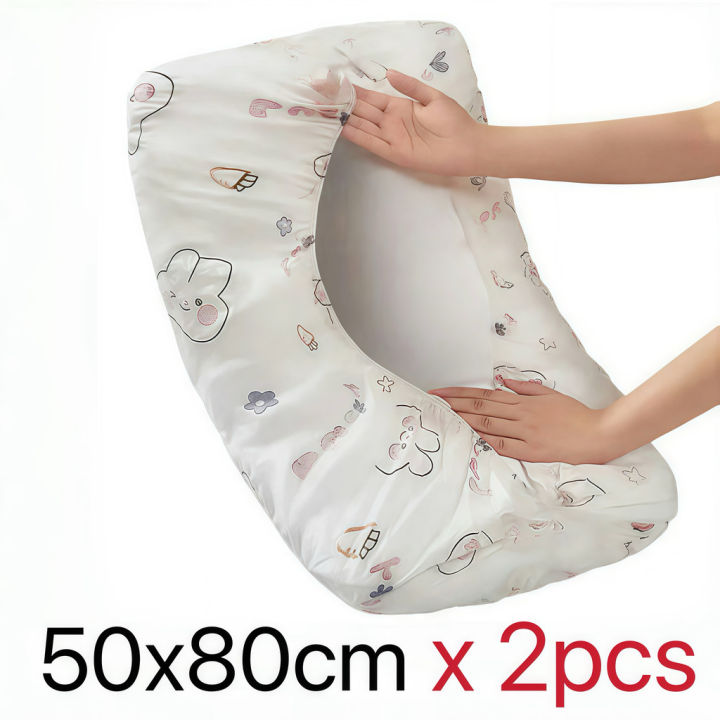 2%20PCS%20Pillowcase%20Travel%20Pillow%20Cover%20Dustproof%20Double%20Person%20Railway%20Bedding%20Single%20Hotel%20Bedding%20Sheet%20Protector%20-%20Image%202