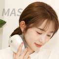 Electric Pet Cats Massager for Dog Body Scalp Head Relaxing Shoulder Neck Health Care Massage-White.