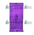 Square rainsilk backdrop curtain decorations.