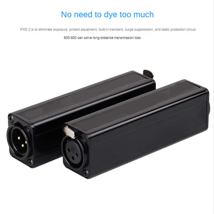 1%20PCS%20-D2%20Professional%20XLR%20Audio%20Current%20Sound%20Isolator%20to%20Eliminate%20Common%20Ground%20Interference%20Black%20-%20Image%206