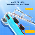 NEW Mini Version PC Transparent Storage Box Switch No-Wristband Version Joycon Storage Box Easy to Use. 