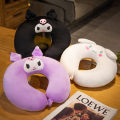 Cute Cartoon My Melody Cat Eyes u Type Pillow U Neck Pillow-Shaped Office Cervical Headrest Plane Travel Pillow. 