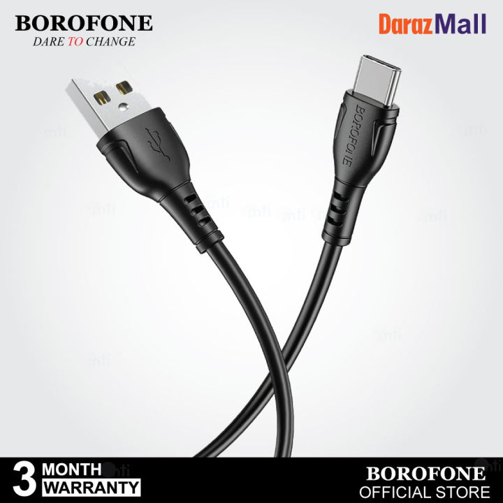 Borofone BX51 3A Triumph for USB-C Cable Type C cable 3A | Daraz.com.bd