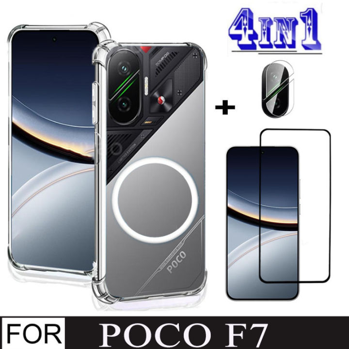 4In1%20Xiaomi%20POCO%20F7%20Case%20Magnetic%20Sticker%20Shockproof%20Phone%20Case%20for%20POCOF7%20Tempered%20Glass%20Screen%20Protector%20Privacy%20Anti-Spy%20Film%20-%20Image%202