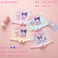 【6 pieces】Girls' panties, boxers, shorts, cotton kids, baby girls, boxer briefs. 