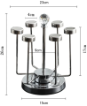 Stainless Steel Glass Stand Glass Holder. 